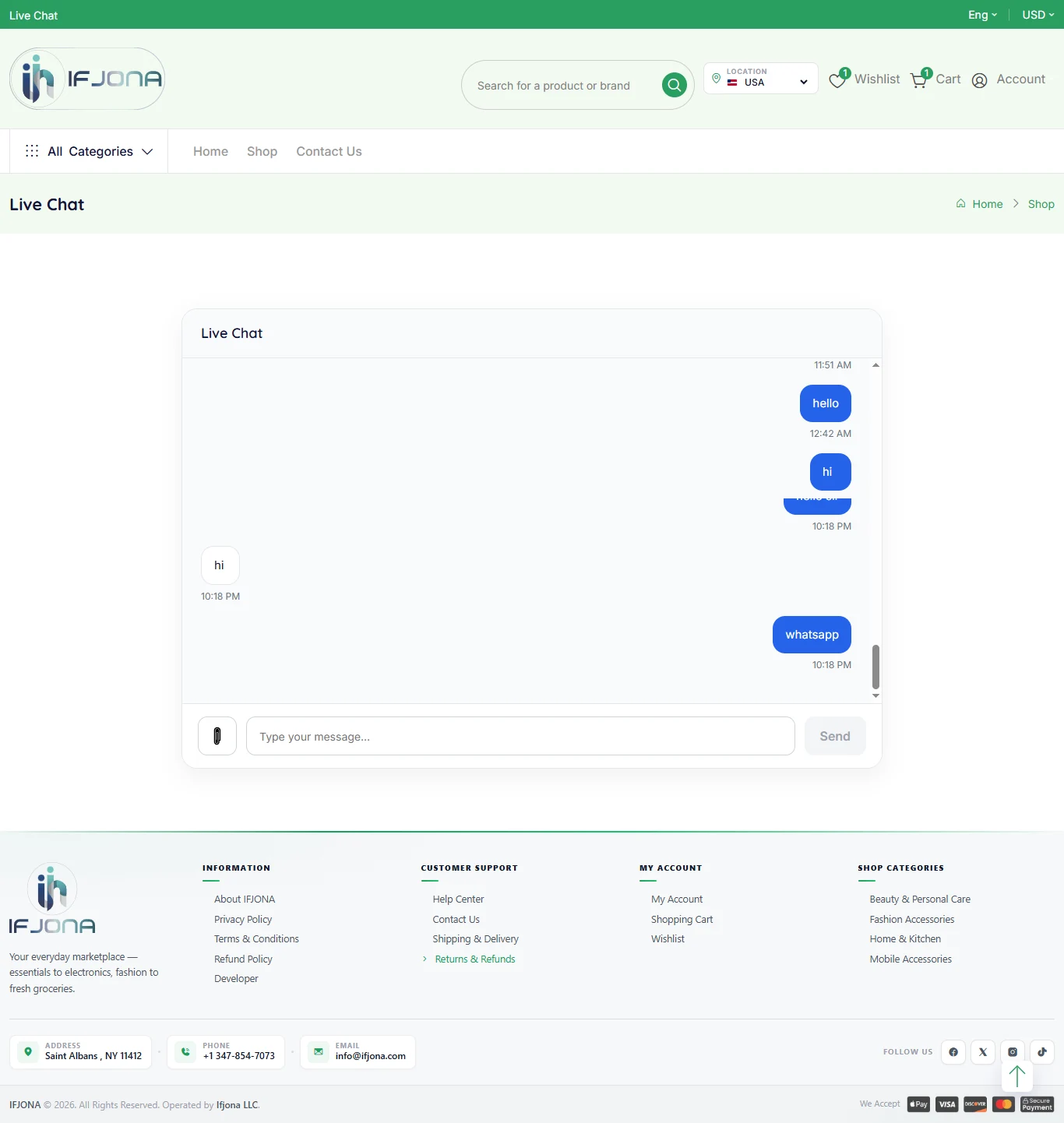 Ifjona E-commerce Marketplace screenshot 11